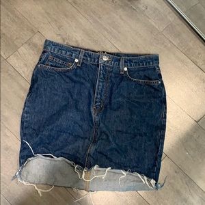 Denim skirt